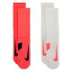 Nike Κάλτσες Multiplier Crew Socks 2 pairs
